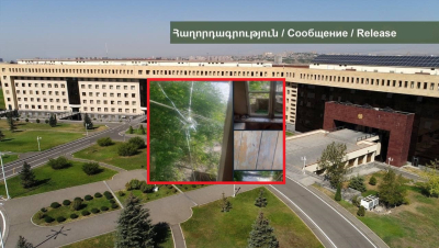 Ադրբեջանը կրակ է բացել Խոզնավար բնակավայրի ուղղությամբ, ինչի հետևանքով վնասվել է բնակելի տուն․ ՊՆ