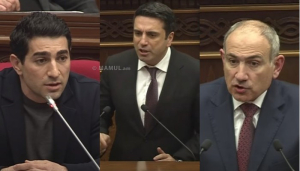 Բանավեճ Լևոն Քոչարյանի ու Փաշինյանի միջև. «Ներողություն խնդրելո՞ւ եք». «Կարող ա պարզվի` դուք ներողություն խնդրելու կարիք ունեք». Տեսանյութ