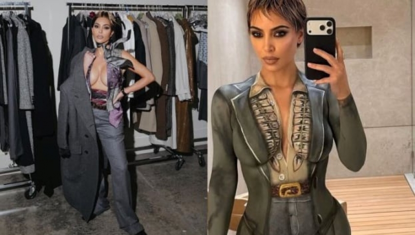 Քիմ Քարդաշյանը մերկացել է RE-EDITION-ի համար. Շիկացած լուսանկարները ցնցեցին Instagram-ը