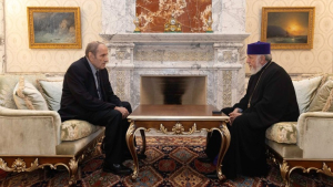 Լևոն Տեր-Պետրոսյանն այցելել է Մայր Աթոռ և իր լիակատար աջակցությունը հայտնել Վեհափառին. Մայր Աթոռ
