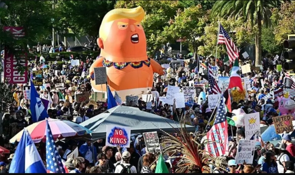 ԱՄՆ քաղաքներում զանգվածային ցույցեր են ընդդեմ Թրամփի. «Թագավորներ չկան»