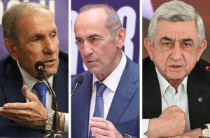 ԼԵՎՈՆ ՏԵՐ ՊԵՏՐՈՍՅԱՆԻՆ, ՌՈԲԵՐՏ ՔՈՉԱՐՅԱՆԻՆ, ՍԵՐԺ ՍԱՐԳՍՅԱՆԻՆ