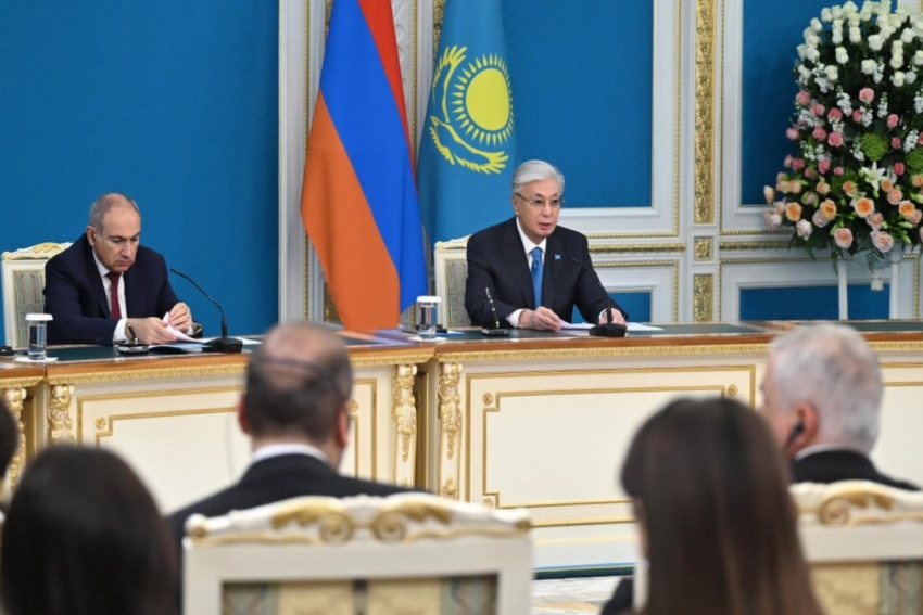 Ղազախստանը հետաքրքրված է մասնակցել «Թրամփի ուղի» նախագծին. Տոկաև