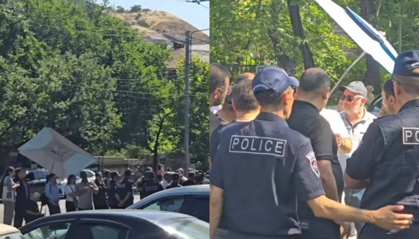 Անհետ կորածների հարազատները շարունակում են փակ պահել Բաղրամյան պողոտան