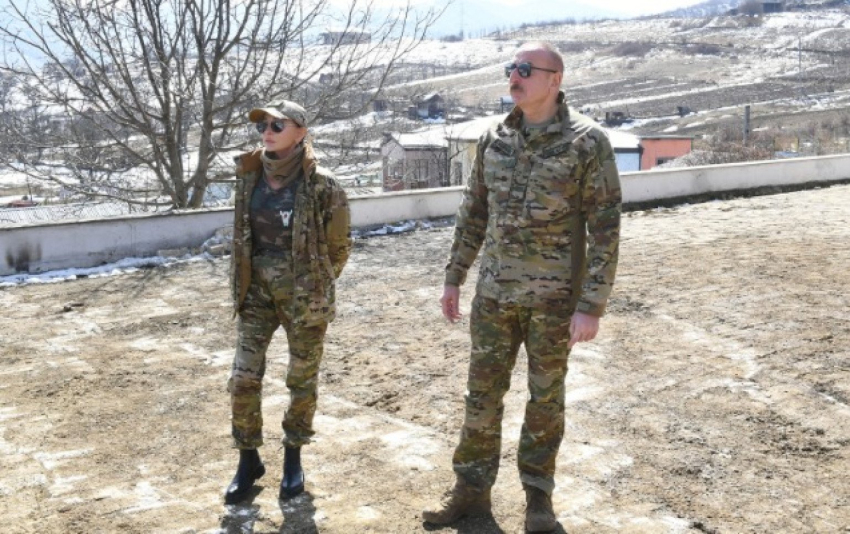 Ալիևները մեկնել են Շուշի