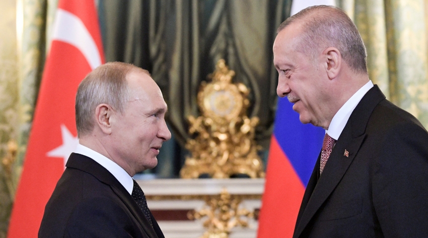 Պուտինն ու Էրդողանը հեռախոսազրույցի ընթացքում քննարկել են տարածաշրջանային հարցեր