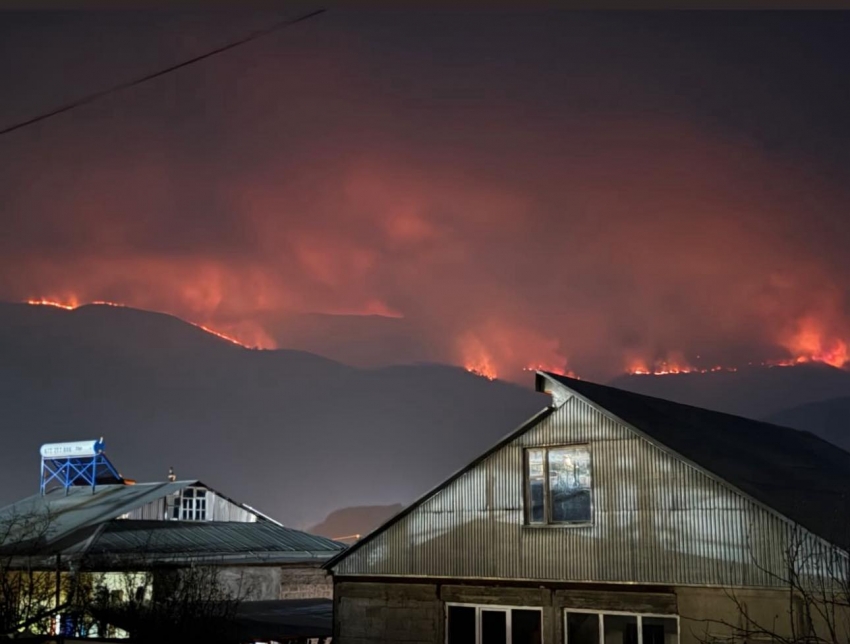 Դիլիջանում կրակն արդեն մոտեցել է «Լեռնային Հայաստան» առողջարանին