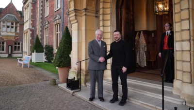 Չարլզ 3-րդը Վինձորում հյուրընկալել է Վլադիմիր Զելենսկուն