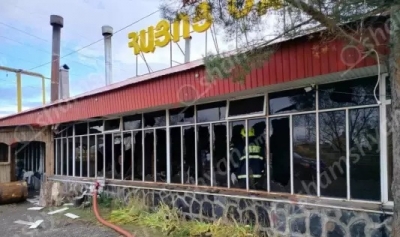 Խոշոր հրդեհ՝ Սևանում հայտնի ռեստորանային համալիրում. կանխվել է կրակի տարածումը դեպի այլ հատվածներ