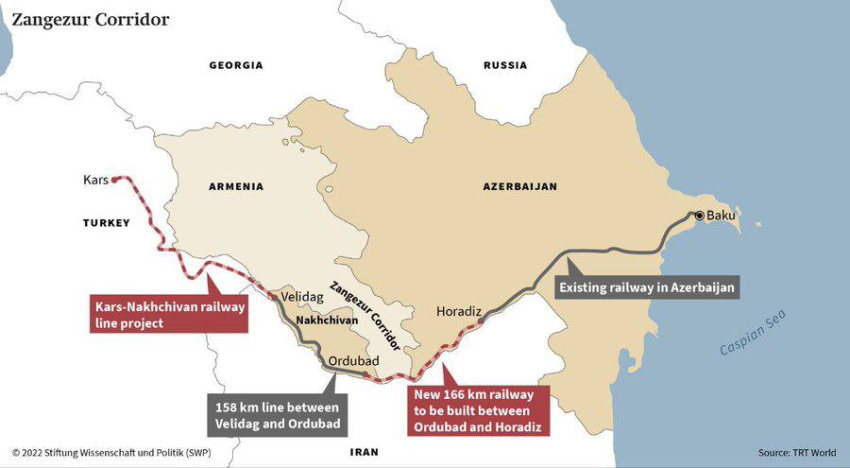 «Միջանցքի» հարցում Իրանի դիրքորոշումը ռիսկային է Ադրբեջանի և Թուրքիայի համար. Հարությունով