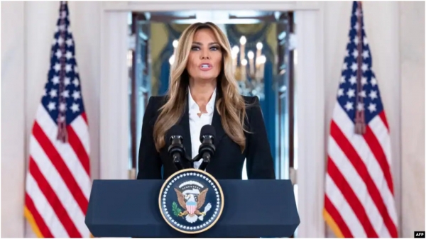 Մելանյա Թրամփը հայտարարել է, որ 8 ուկրաինացի երեխաներ վերադարձել են ընտանիքներ Պուտինի հետ բանակցություններից հետո