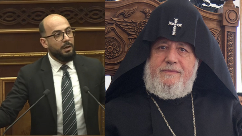 ՔՊ-ական Արթուր Հովհաննիսյանն ԱԺ ամբիոնից Վեհափառին շնորհավորել է Հայրերի օրվա կապակցությամբ