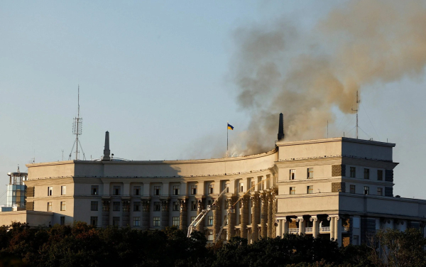 Ռուսաստանն «Իսկանդեր»-ով հարվածել է Ուկրաինայի կառավարության շենքին