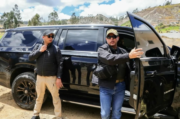 Էկվադորում հարձակվել են նախագահական ավտոշարասյան վրա