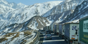 Վերին Լարս տանող ճանապարհը բացվել է բեռնատարների համար