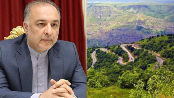 Միջանցք անունով բան գոյություն չունի, խոսքը ճանապարհի մասին է. Իրանի դեսպանը՝ «Զանգեզուրի միջանցք»-ի մասին