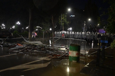 Վրաստանի ոստիկանությունը ձերբակալել է հինգ քաղաքացու՝  իշխանությունը տապալելու կոչերի համար