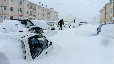 Ռուսաստանում առաջին ձյունն է տեղացել