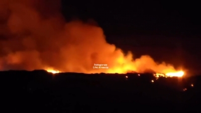 Նուբարաշենի աղբավայրում կրկին հրդեհ է բռնկվել