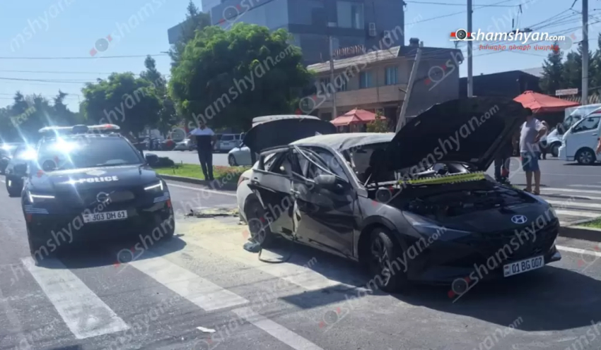 Երևանում «Hyundai»-ում պայթյnւն է տեղի ունեցել. կա վիրшվnր