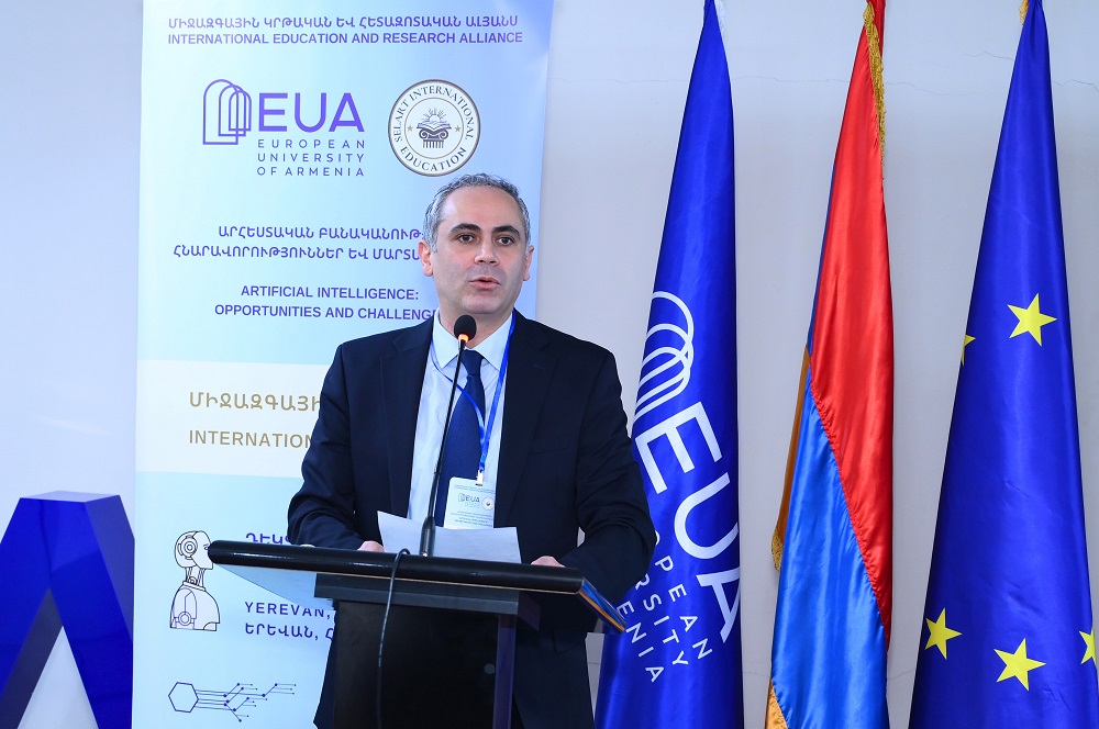 Vice-Rectors of the European Universuty of Armenia Arman Grigoryan