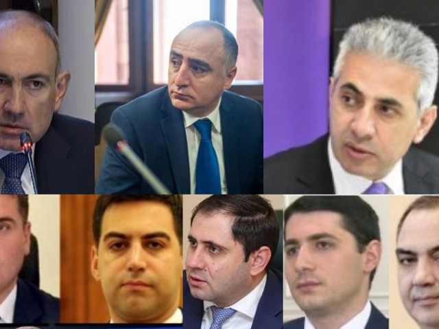 նիկոլ էդգար վահե սասուն գնել ռուստամ արգիշտ