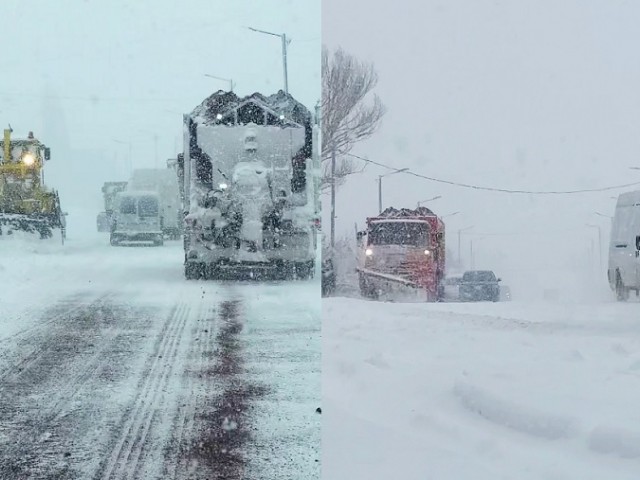 ճանապարհ ձյուն