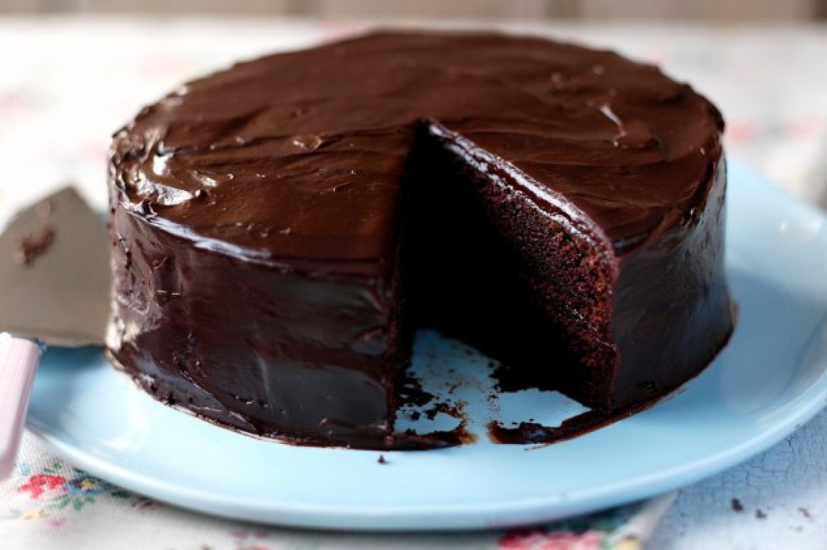 Шоколадный торт без муки