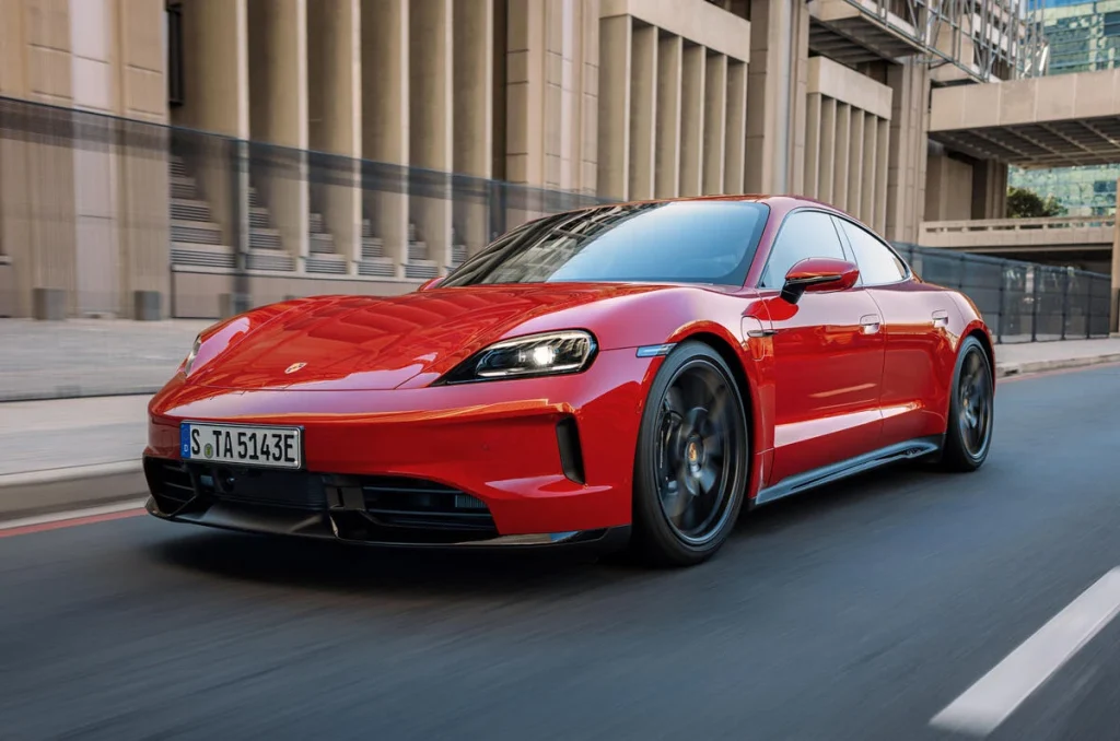 Porsche-ը Taycan-ում ավելացրել է կեղծ փոխանցման տուփ