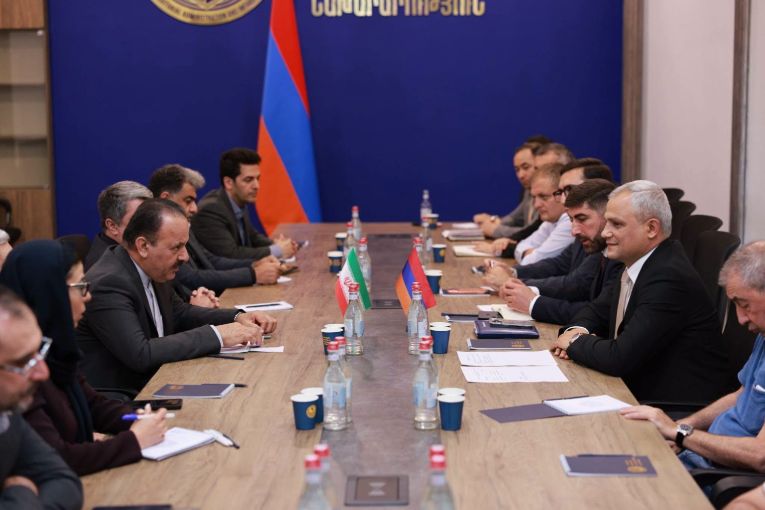 Քննարկվել է Իրան-Հայաստան էլեկտրահաղորդման գծի կառուցման ընթացքը