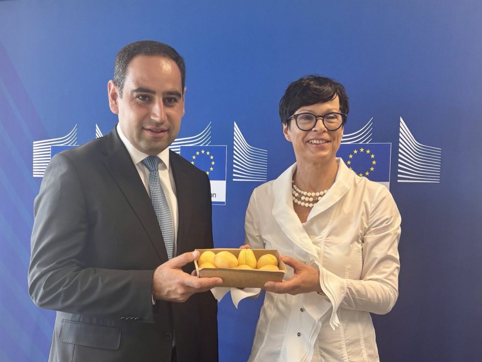 Հայկական ծիրանի առաջին խորհրդանշական խմբաքանակը ժամանել է Եվրոպական միություն. Մարթա Կոս