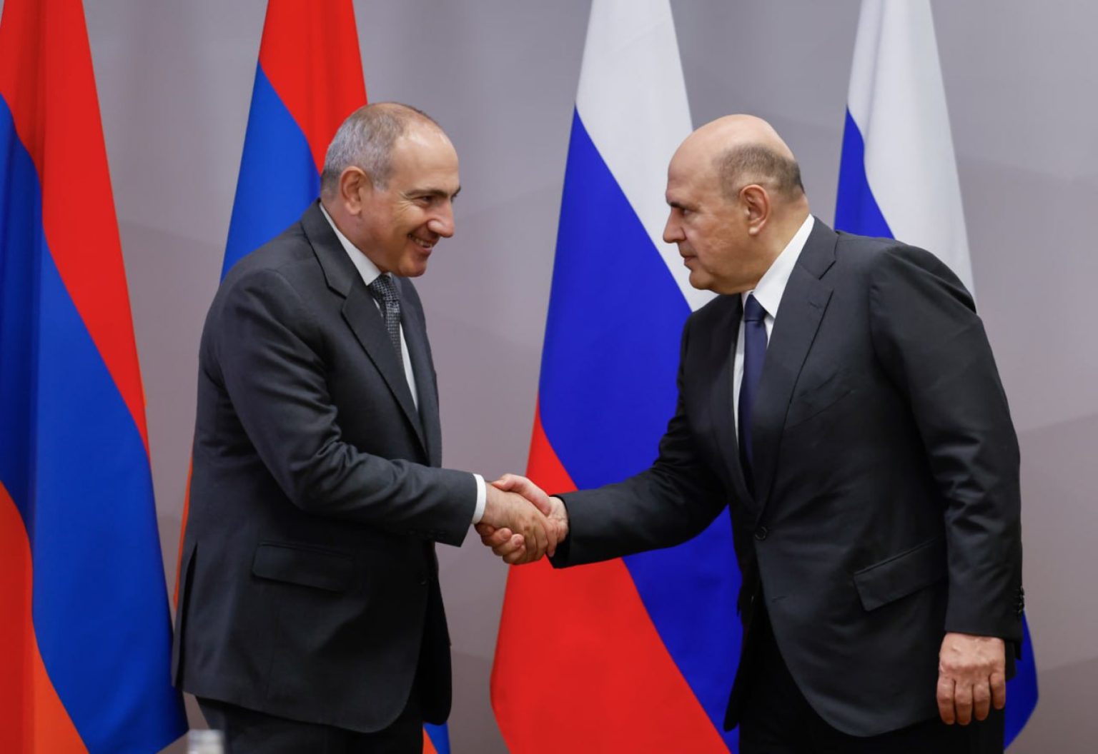 Փաշինյանն ու Միշուստինը քննարկել են Հայաստան-ՌԴ փոխգործակցության օրակարգային հարցեր
