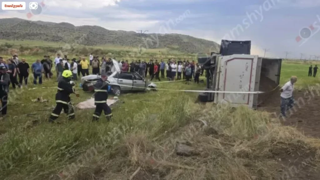 Արագածոտնի մարզում բախվել են «ՎԱԶ 21099»-ը և «Volvo» մակնիշի բեռնատարը․ կա 3 զոհ