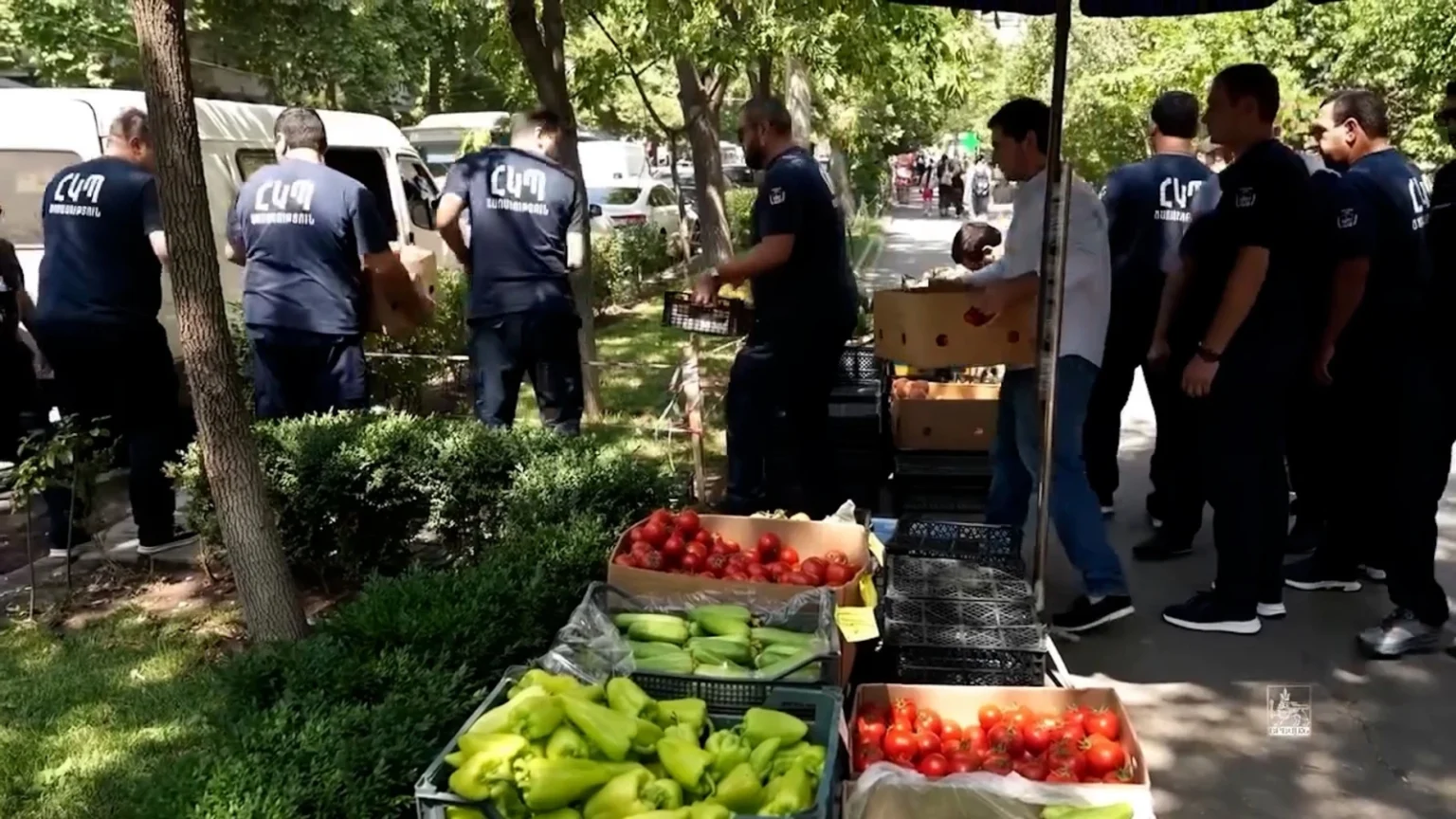 Ավանում եւ Դավթաշենում փողոցային առեւտրով զբաղվողներից առգրավվել է ավելի քան 6 տոննա միրգ եւ բանջարեղեն