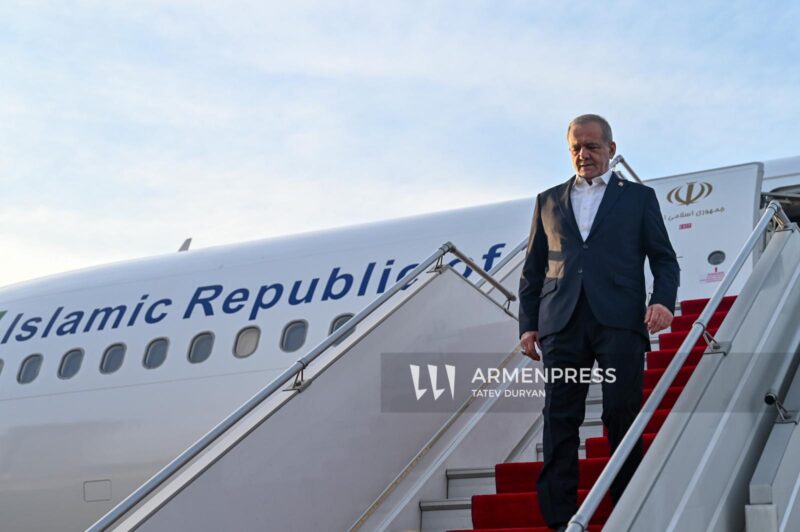 Իրանի նախագահը ժամանել է Հայաստան